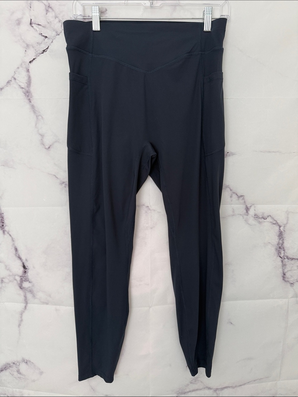 Halara teal leggings size large